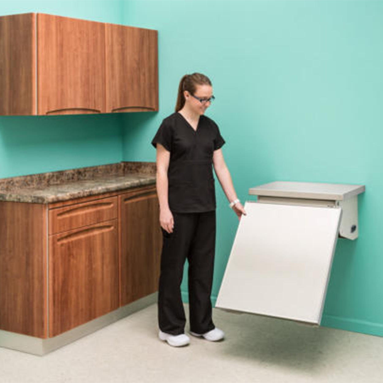 Midmark Fold-down Table