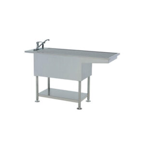 Midmark 5”/17” Split Level Cut-Away Tub on Legs