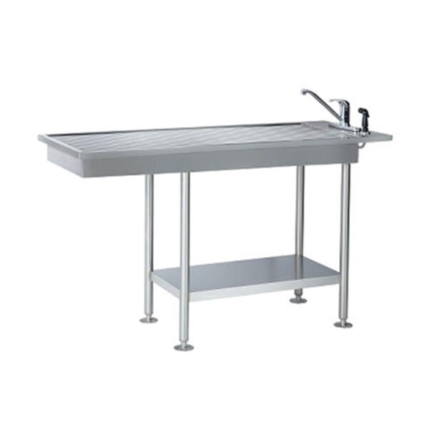 Midmark 5” Deep Cut-Away Tub on Legs with Racks