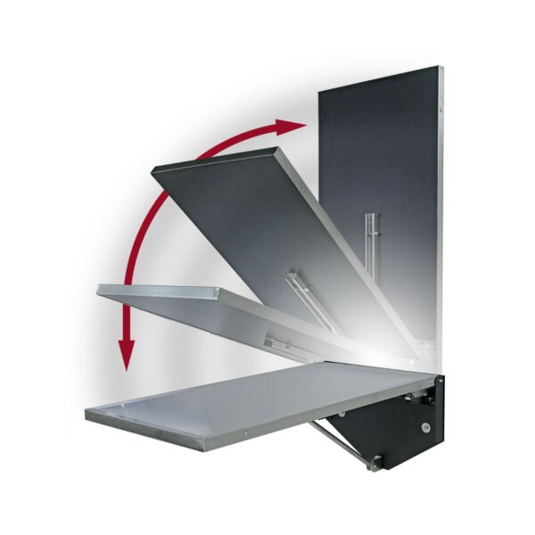 Midmark Fold-up Wall Mount Exam Table - Image 2